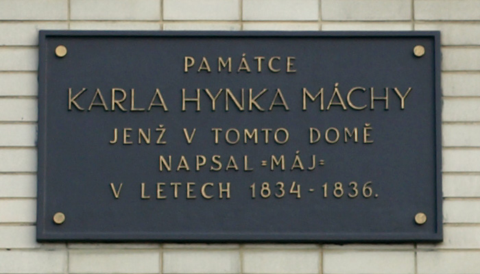 Soubor:Karel Hynek Mácha - dům, kde napsal Máj.jpg