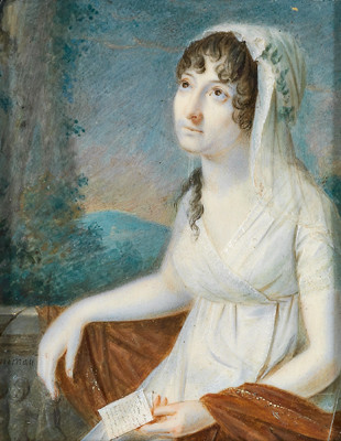 Soubor:Hornemann-Bildnis einer verträumten jungen Frau, einen Liebesbrief haltend.jpg