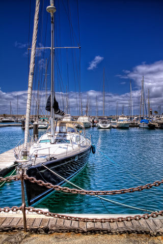 Sailboat Velero 2, Lanzarote, HDR.jpg