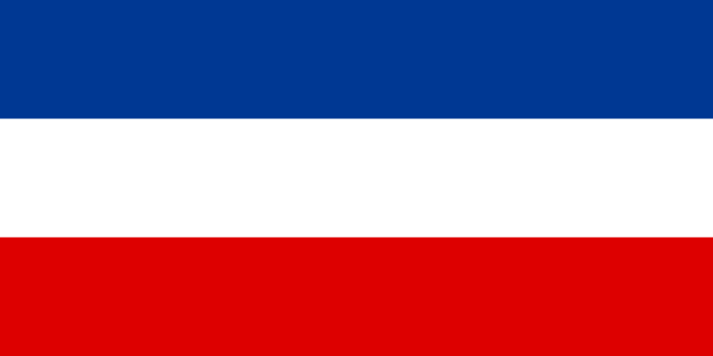 Soubor:Flag of FR Yugoslavia.png