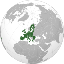 Poloha EU na světě