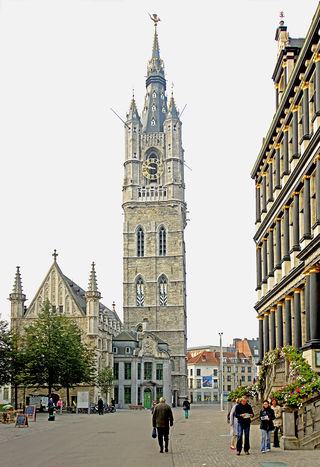 "The Belfry Tower in Ghent"